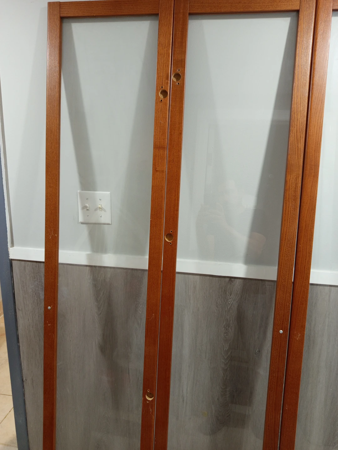 Wooden Framed Glass Doors 4 pieces - photo 5