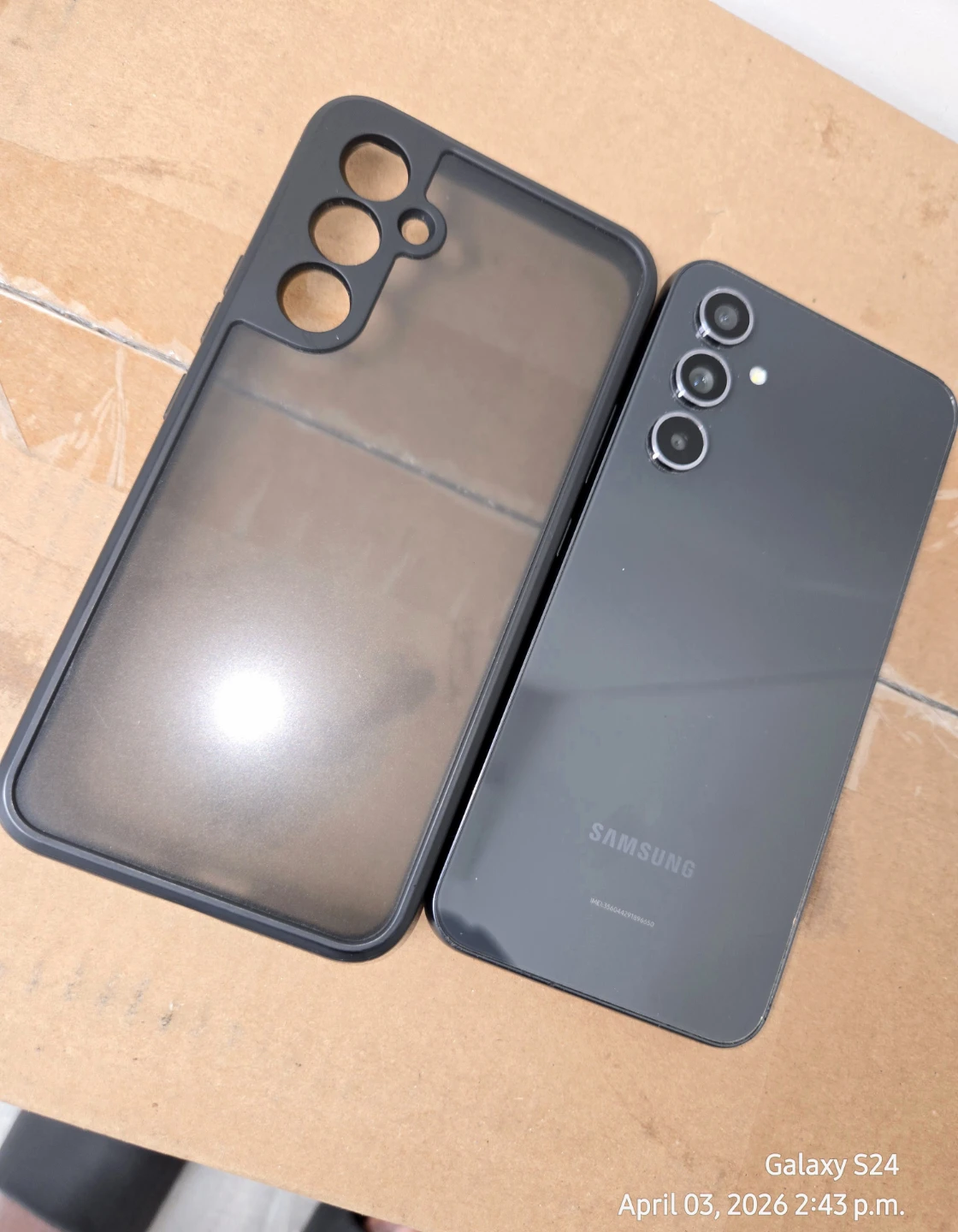 Samsung Galaxy A54 5G with Case +extra screen protector+7gb sd - photo 3