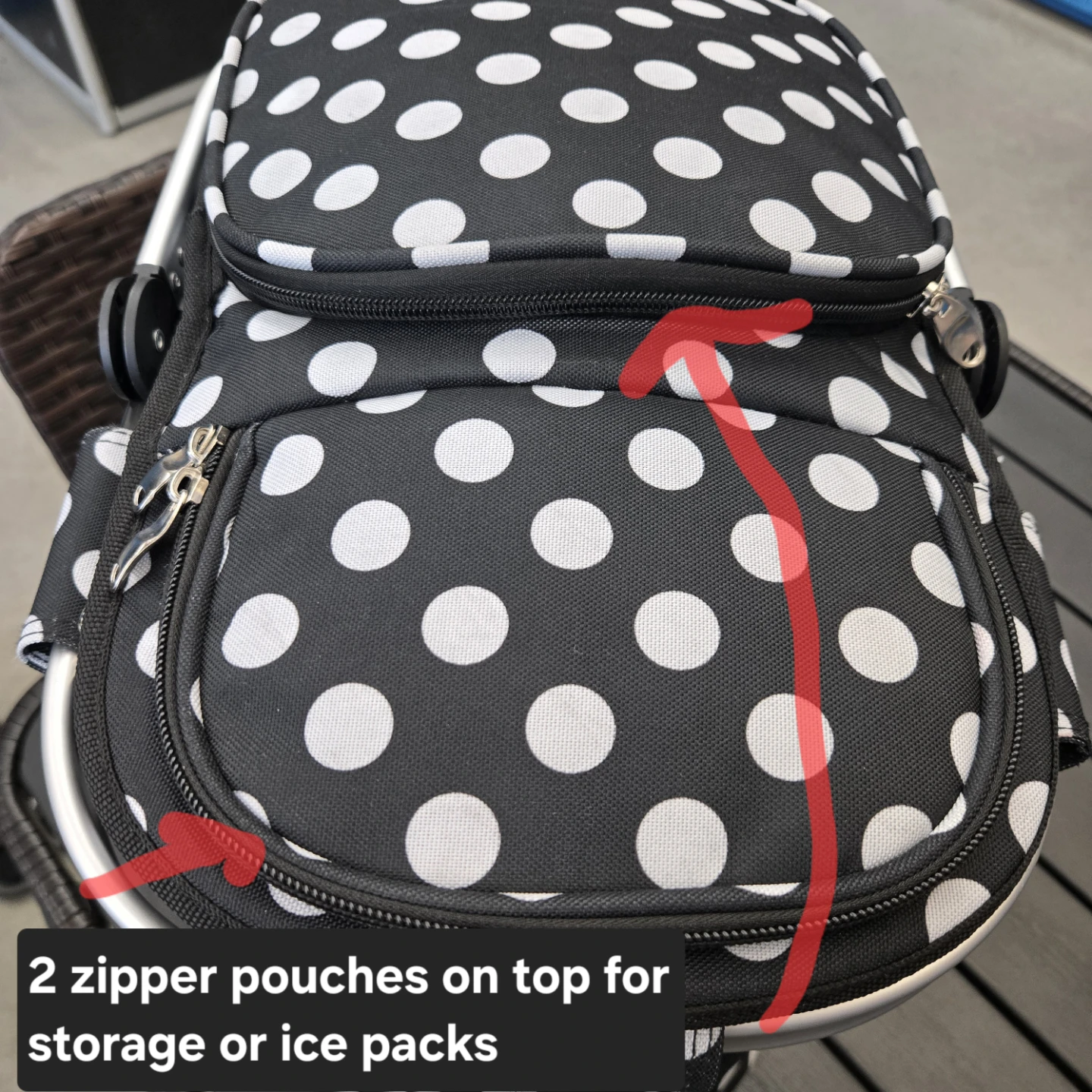 HOMESHAPES Insulated Picnic Basket set - photo 3