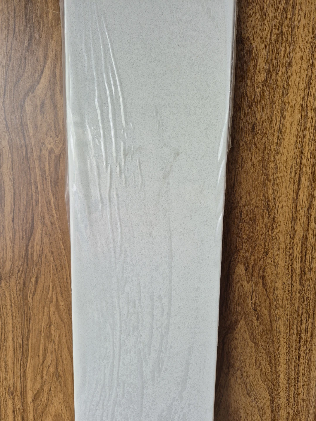 White Artificial quartz stone 6"/6'