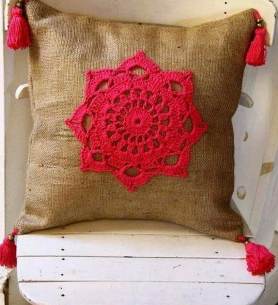 Set of 5 decorative throw pillows - photo 4