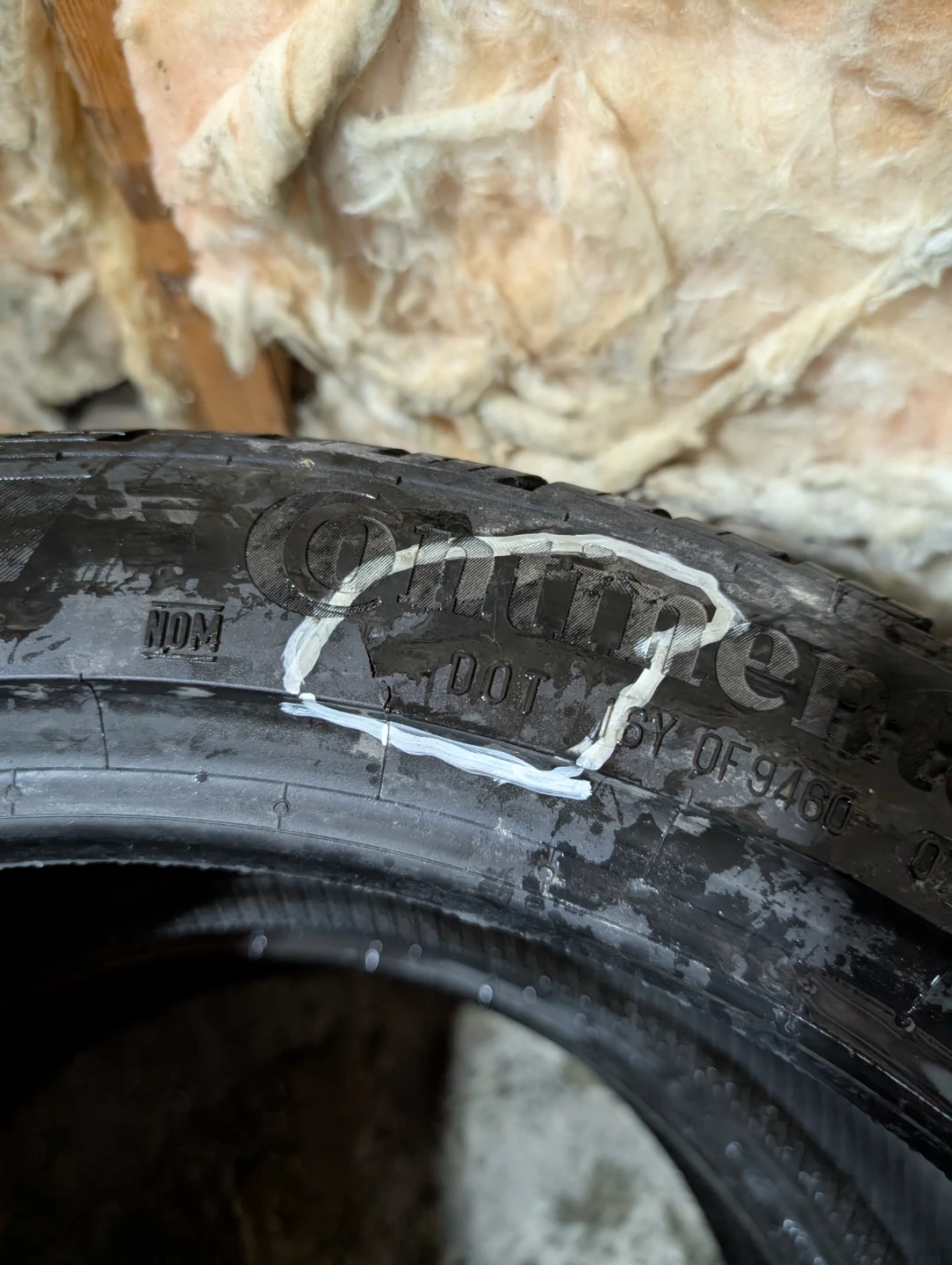 (2)-245/40R19 Continental All Season Tires "Read Ad!" - photo 4