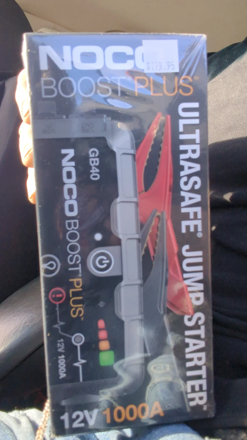 NOCO Boost Plus GB40 UltraSafe Jump Starter 12V 1000A