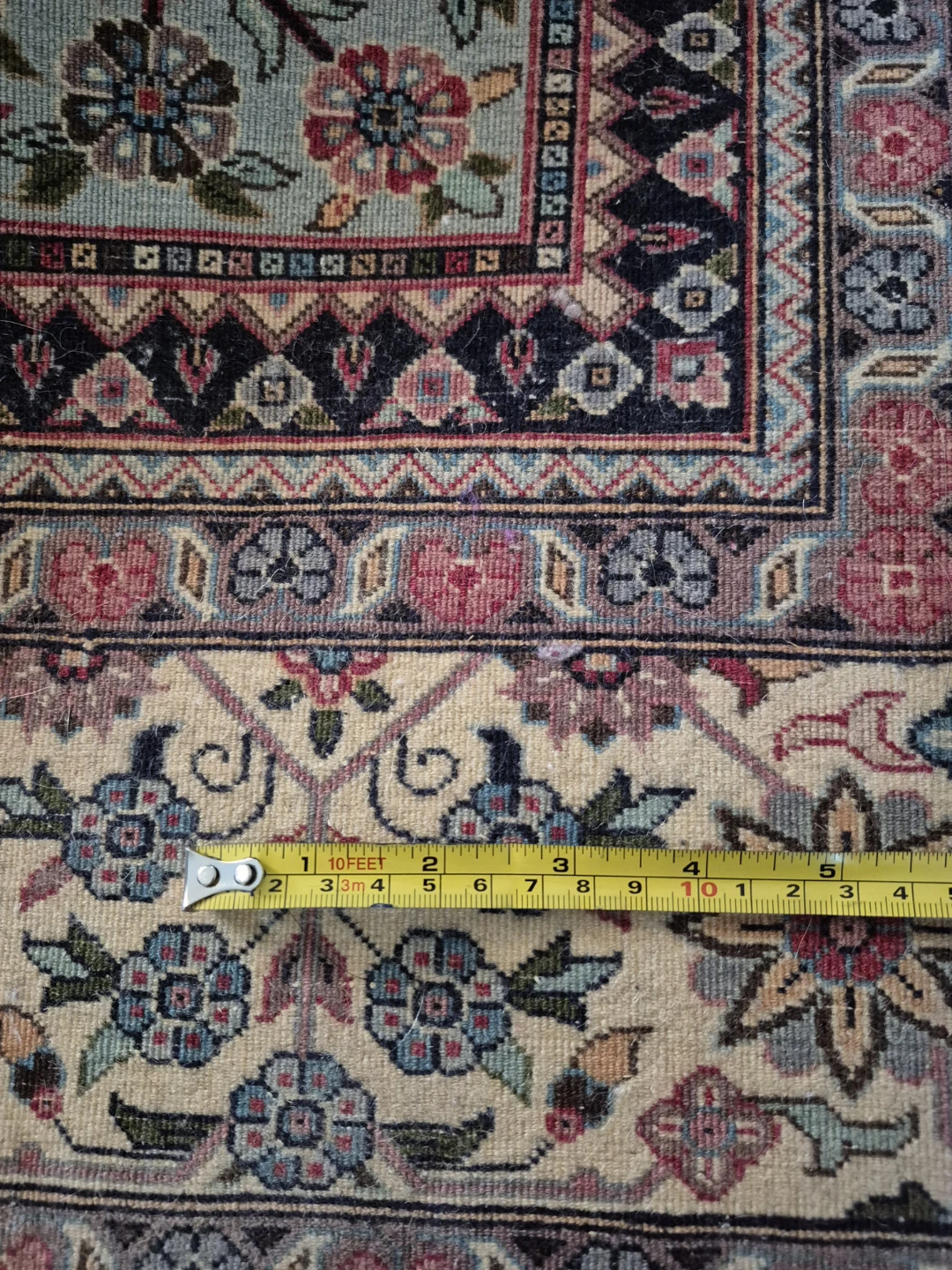Persian Carpet Royal Kirman Rug: 400 knots per square inch - photo 4