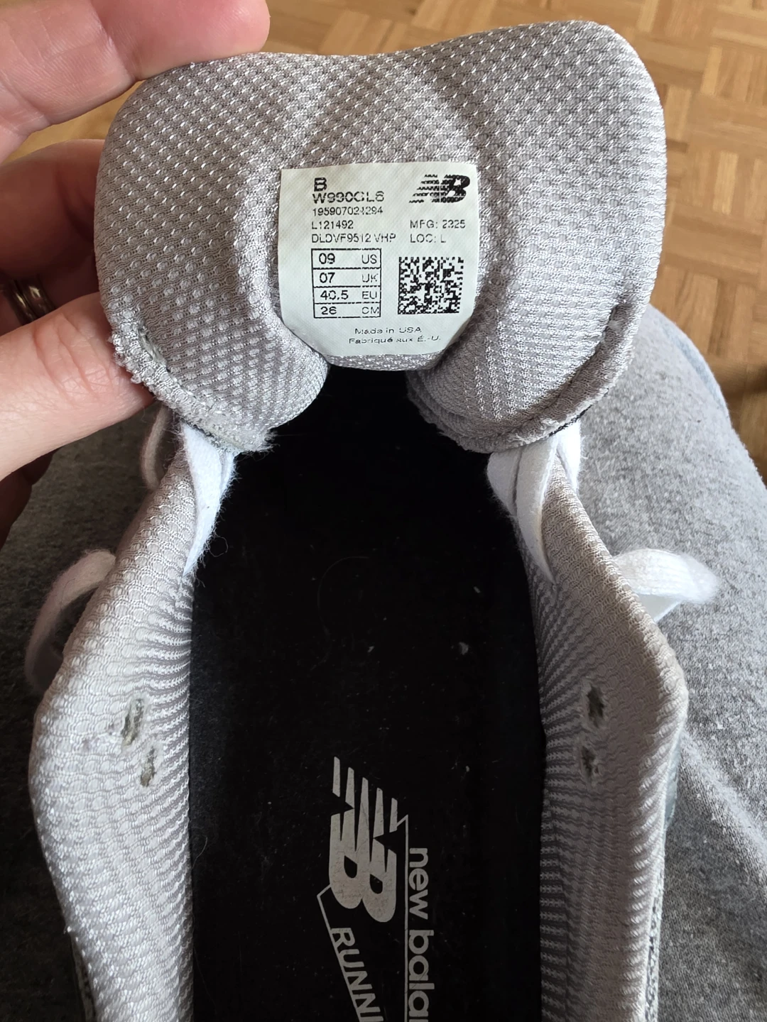 New Balance 990 V6 Running Shoes - Grey - photo 5