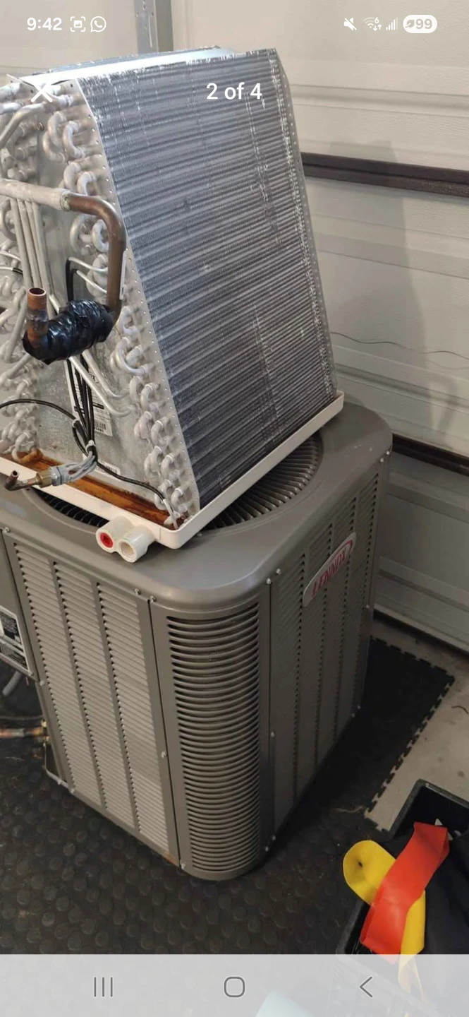 Lennox Air Conditioner Unit with Evaporator Coil