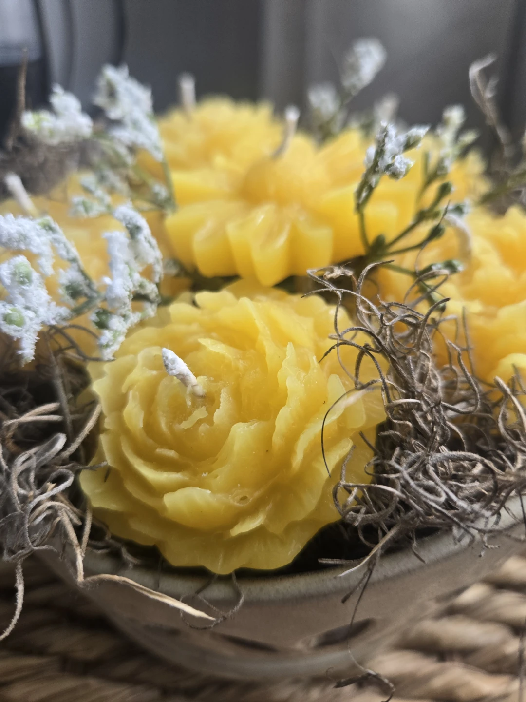 Candle flower bouquet - photo 2