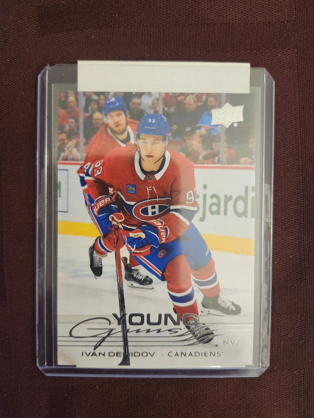 Upper Deck 2023-24 Young Guns Ivan Demidov Rookie Card