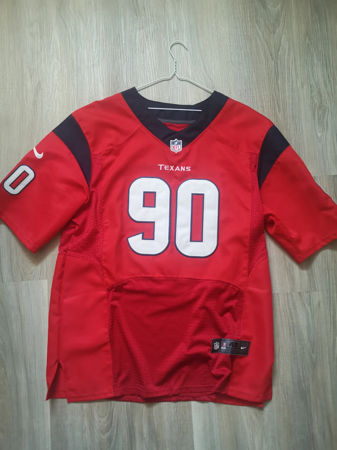 Nike NFL Houston Texans Jersey #90 Size 48