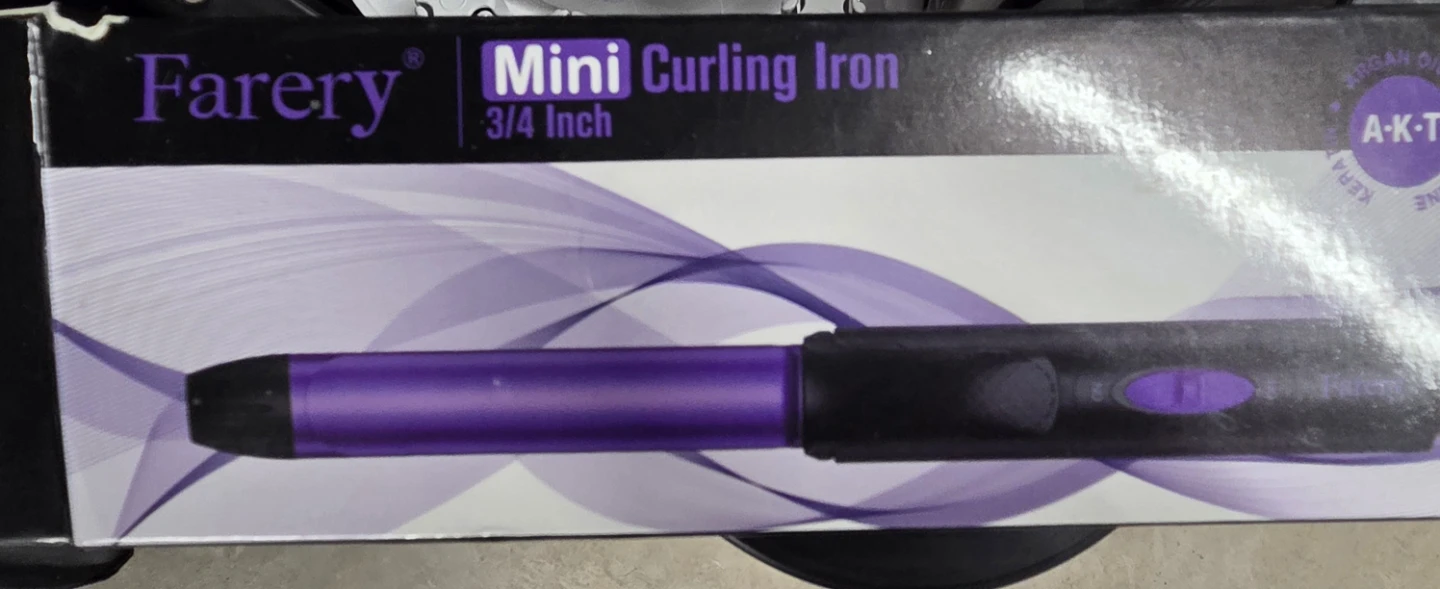 Farery Mini Curling Iron 3/4 Inch