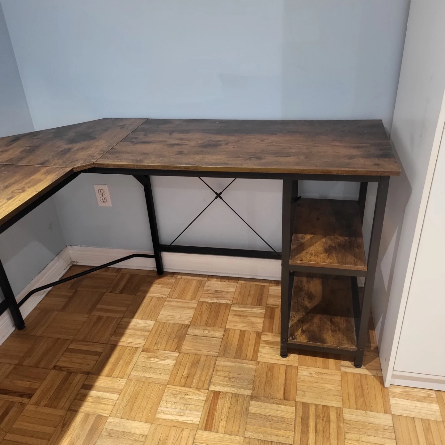 L-Shaped Corner Desk - photo 2