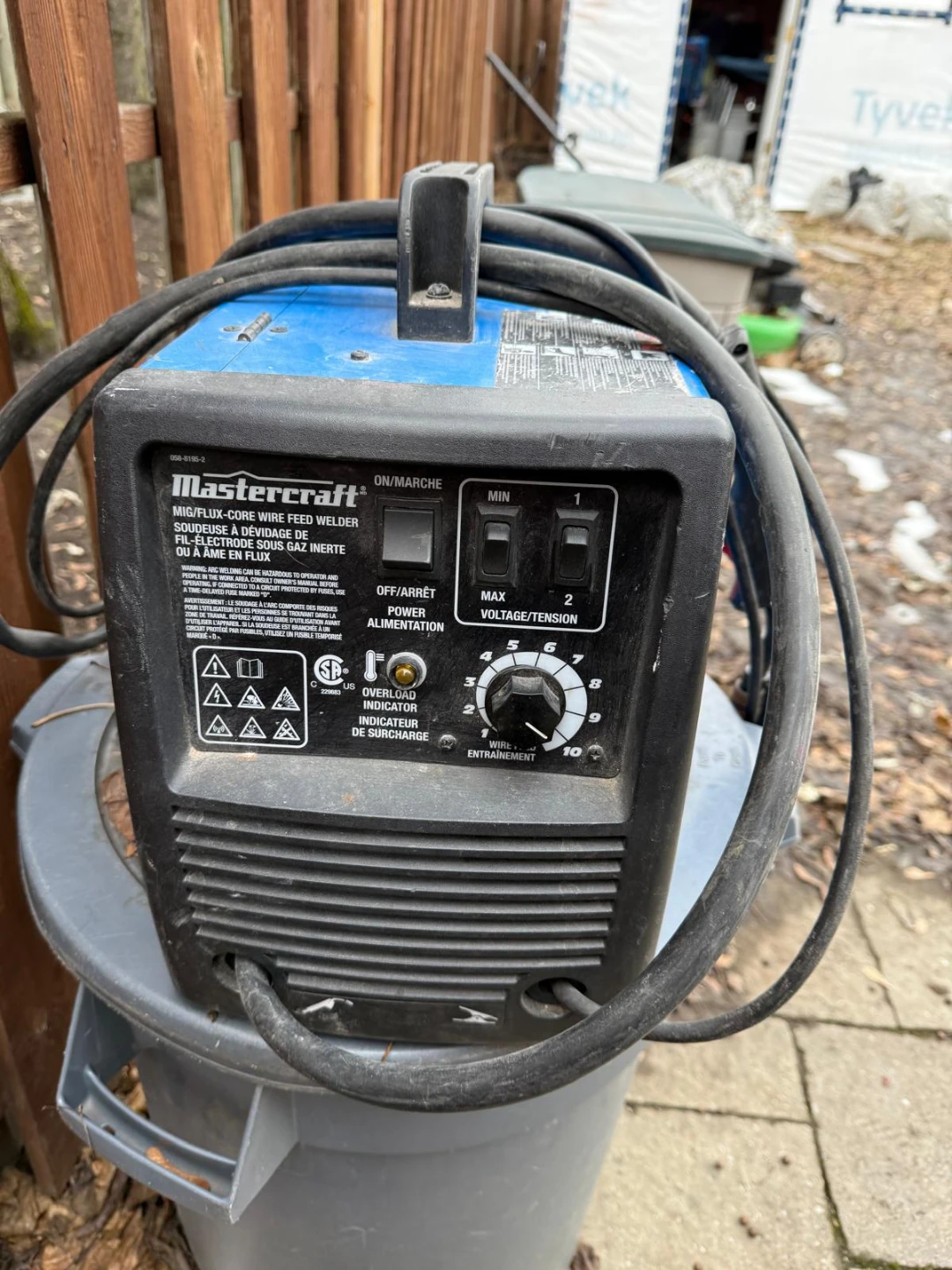 Mastercraft MIG/Flux-Core Wire Feed Welder - photo 3