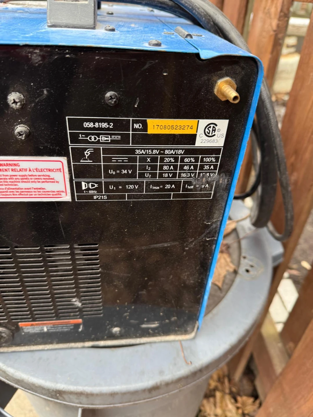 Mastercraft MIG/Flux-Core Wire Feed Welder - photo 4