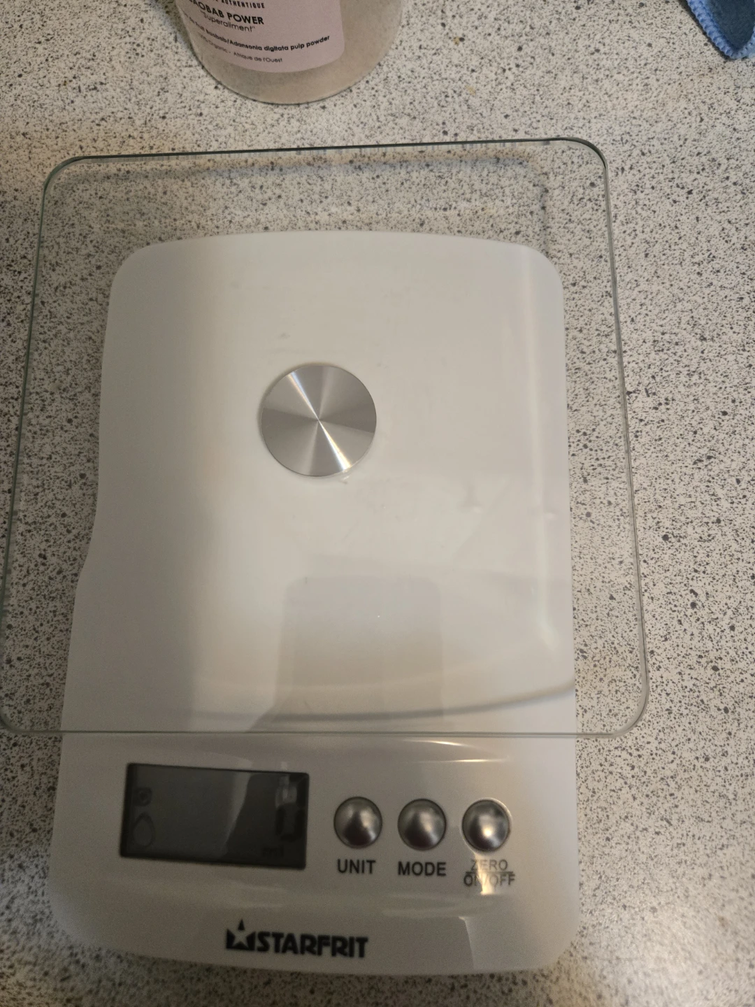 Starfrit Digital Kitchen Scale with Glass Plate