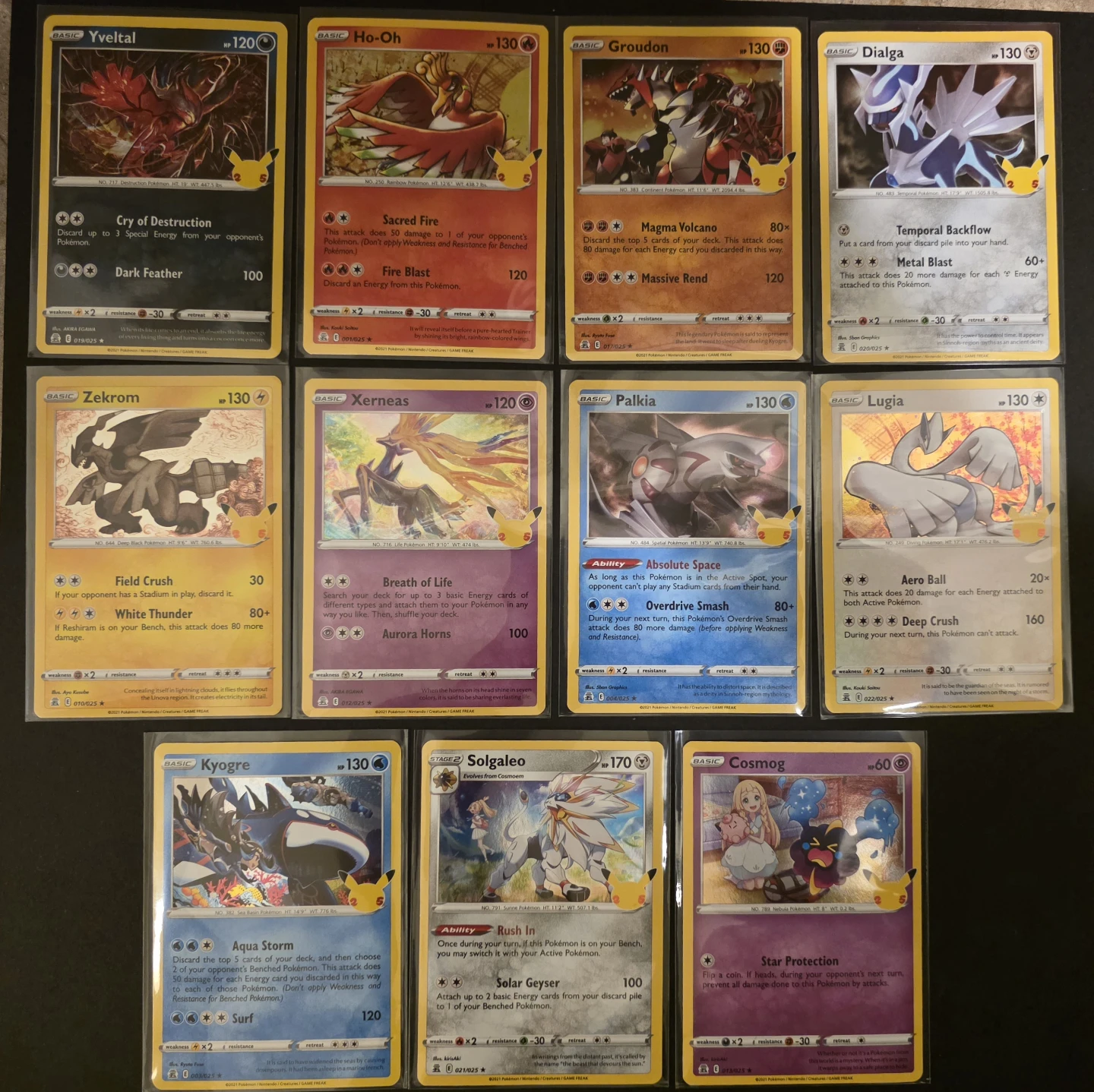 Pokemon Celebrations Trading Cards Lot