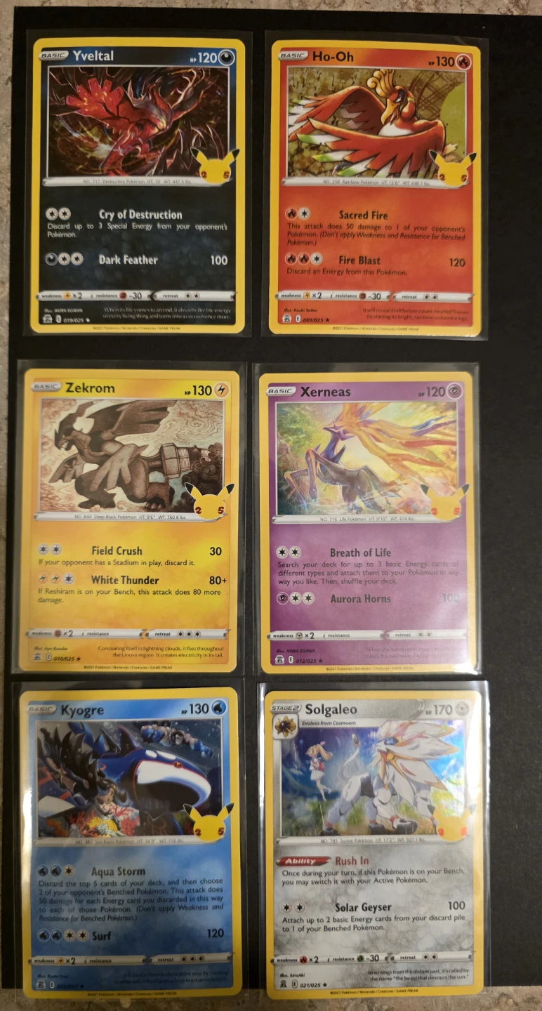 Pokemon Celebrations Trading Cards Lot - photo 3