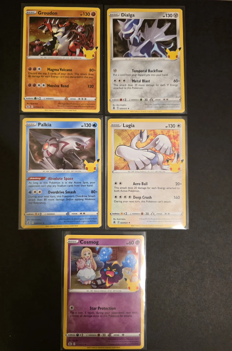 Pokemon Celebrations Trading Cards Lot - photo 4