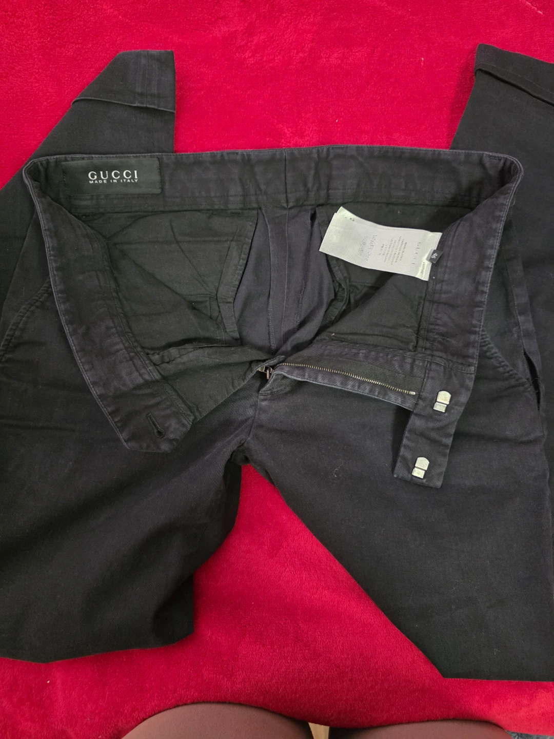 Burberry Black Dress Pants