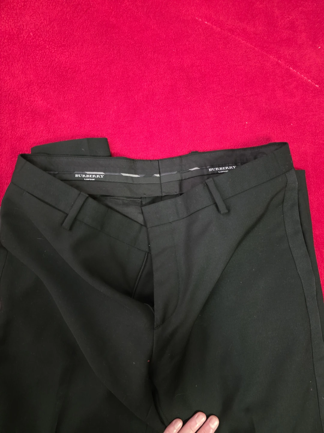 Burberry Black Dress Pants - photo 2