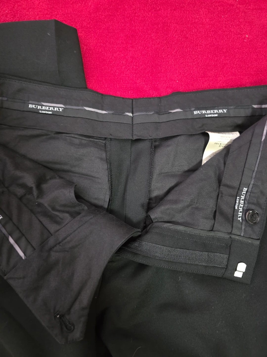 Burberry Black Dress Pants - photo 3