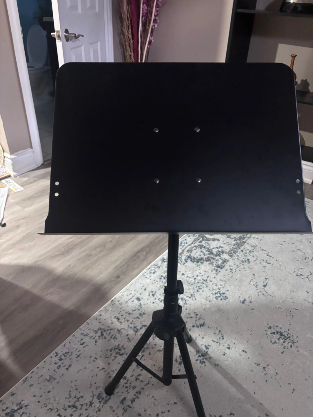 Black Folding Music Stand and Art - photo 3