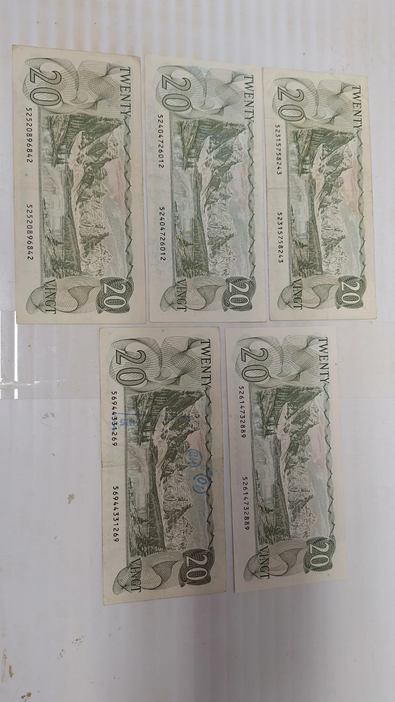 5 x $20  Canada (1979) - photo 2