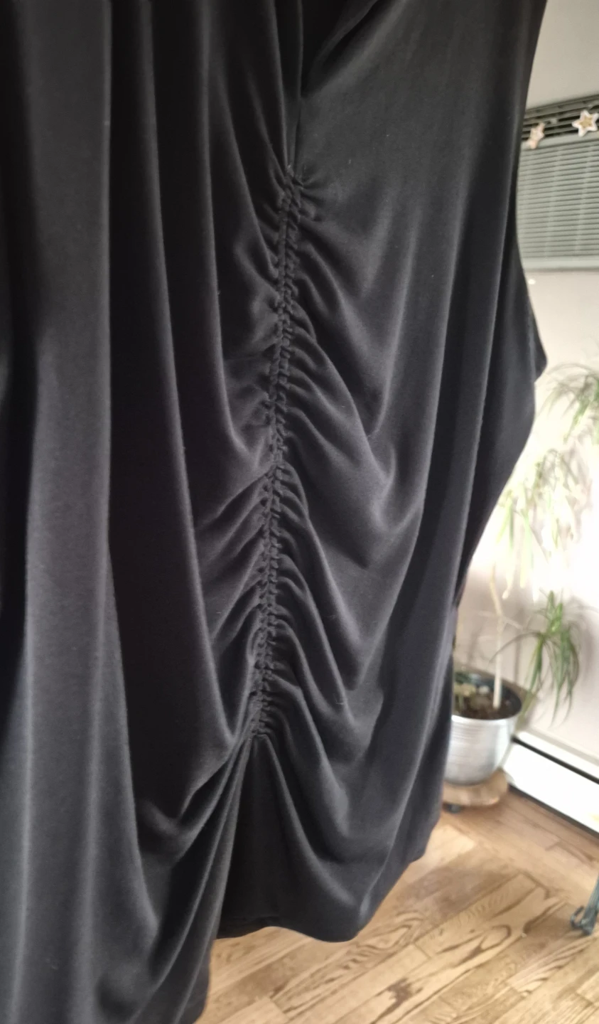 TanJay Black Sleeveless Top - Size 16 - photo 4