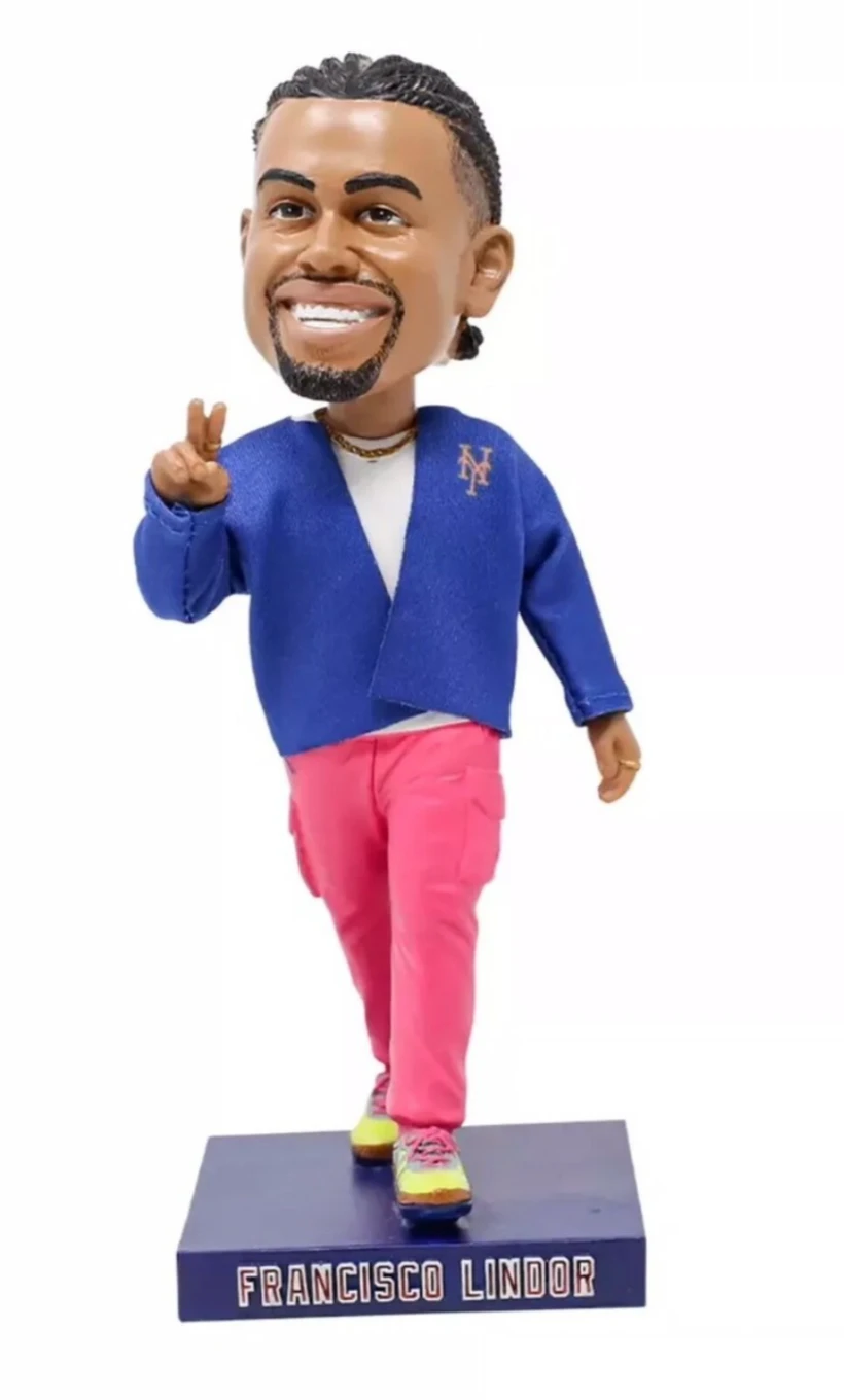 Francisco Lindor Bobblehead - New York Mets - photo 2
