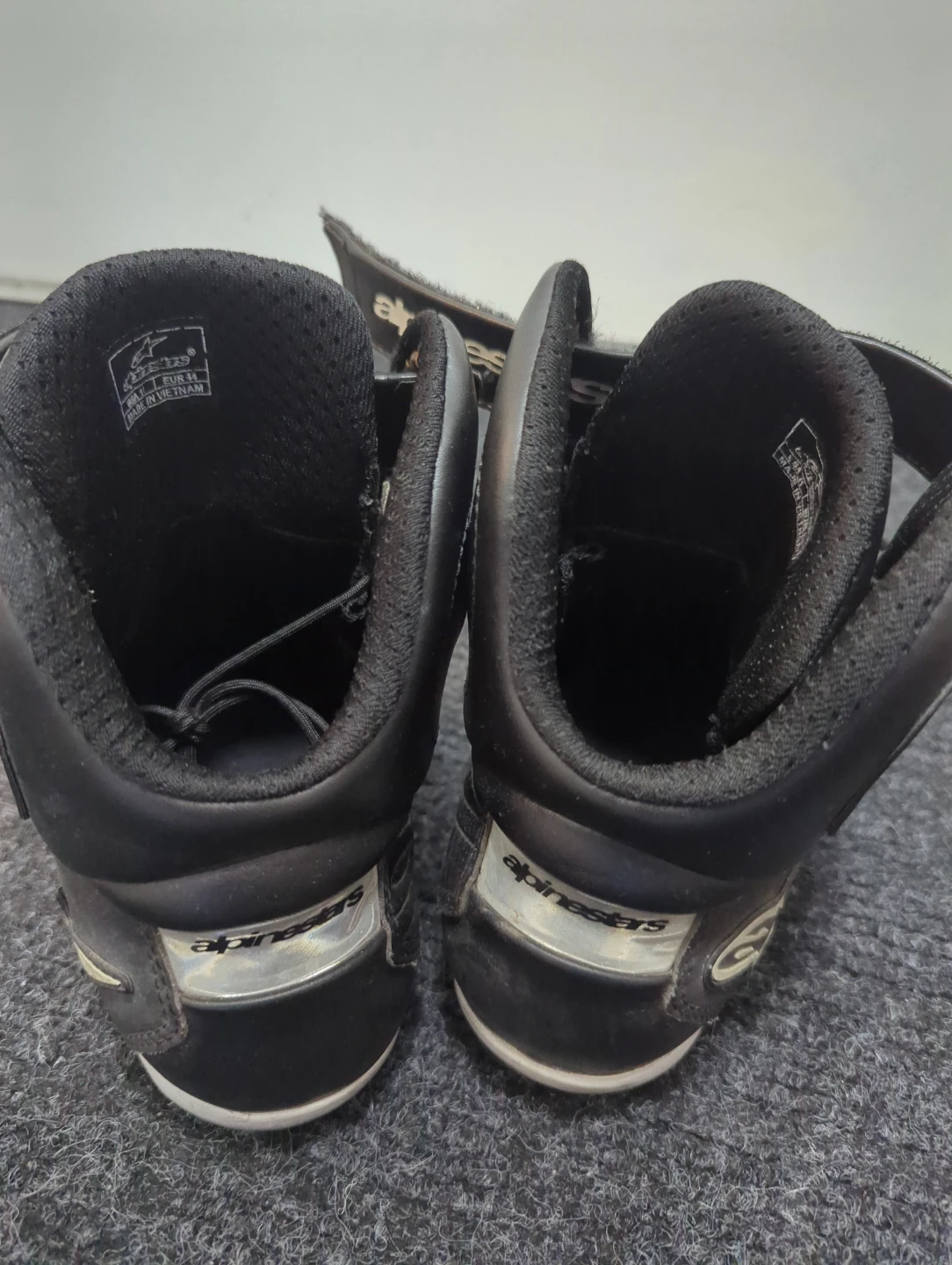 Alpinestars Black motorcycle Shoes Size 44 EUR - photo 4