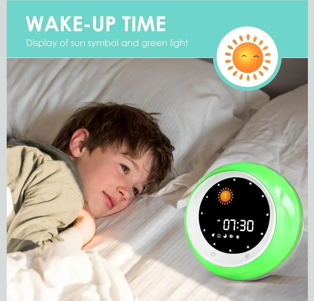 I-CODE Sun & Moon Rise Kids Alarm Clock - photo 3