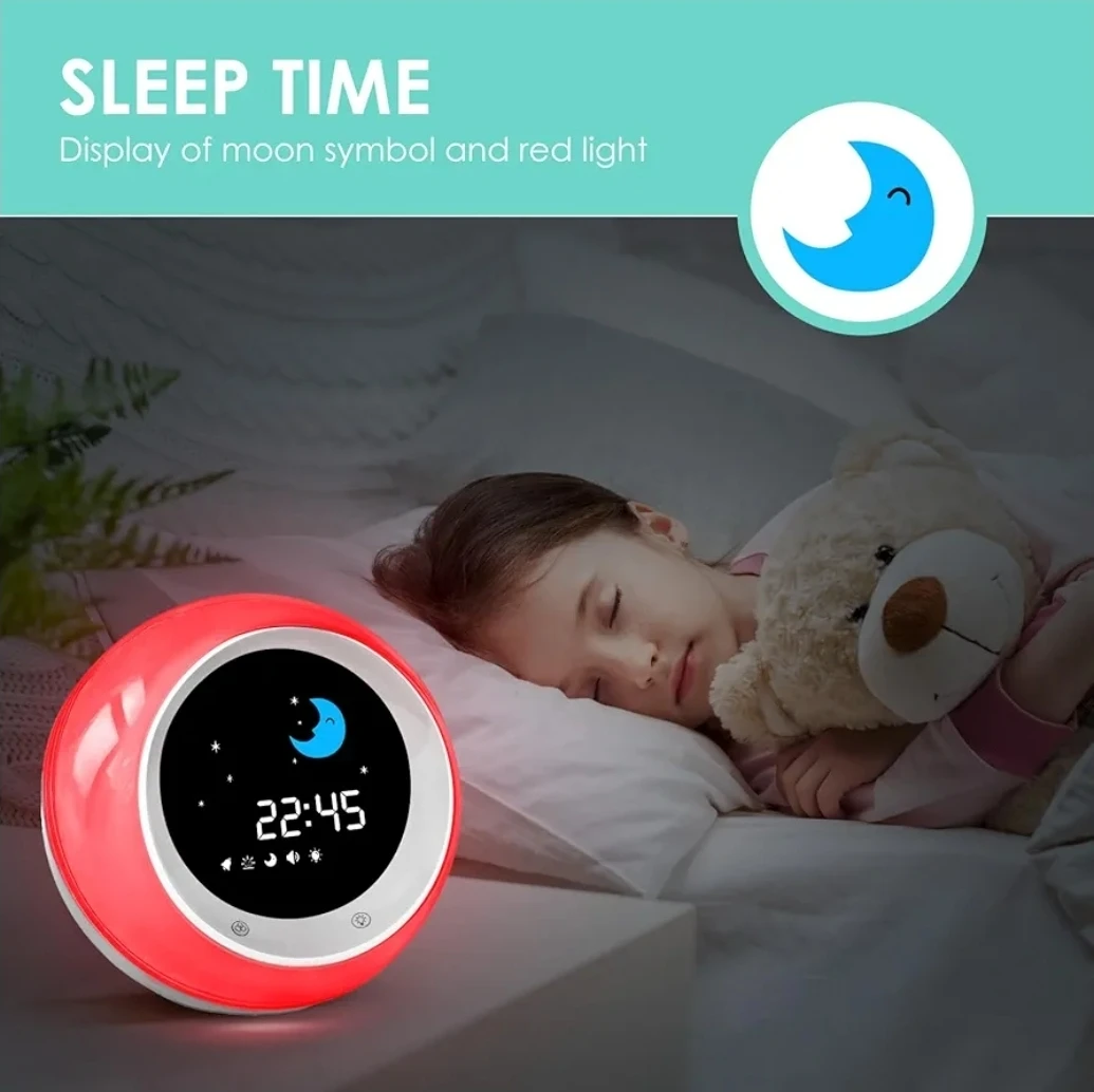I-CODE Sun & Moon Rise Kids Alarm Clock - photo 4