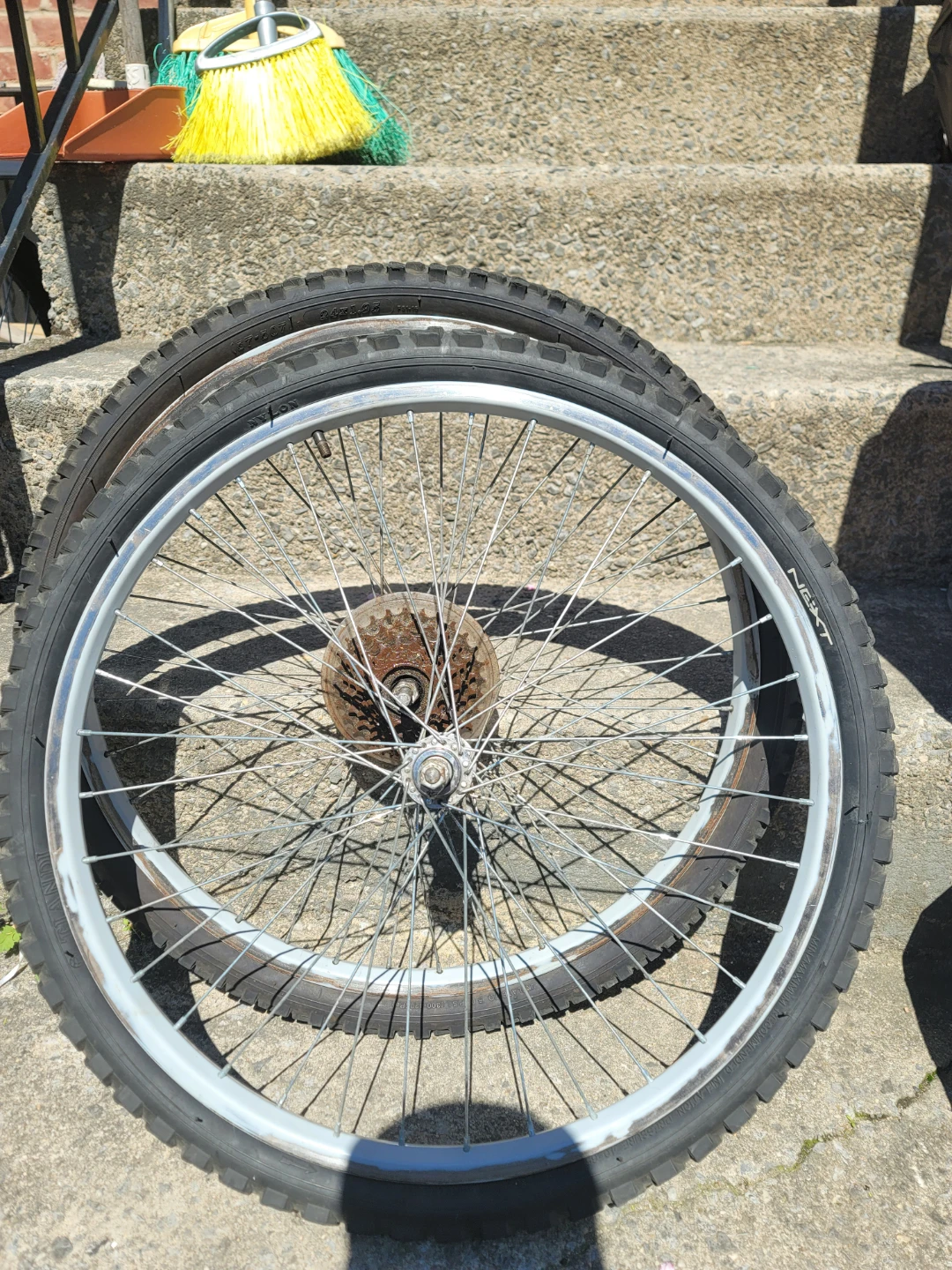 24" x 1.5/1.75 Bicycle Rims (Front and Rear)