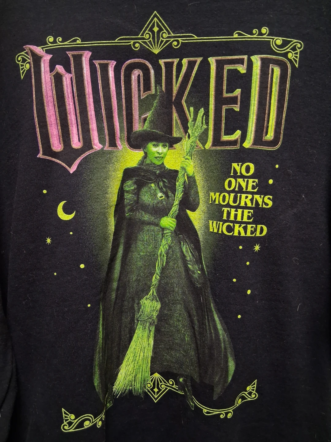 Wicked "No One Mourns the Wicked" Graphic Sweatshirt
