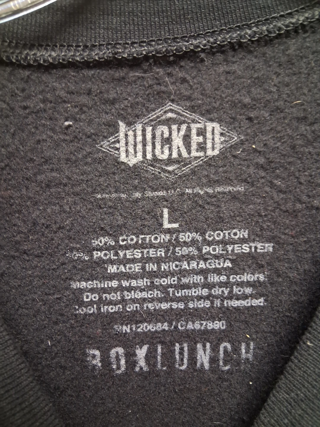 Wicked "No One Mourns the Wicked" Graphic Sweatshirt - photo 4
