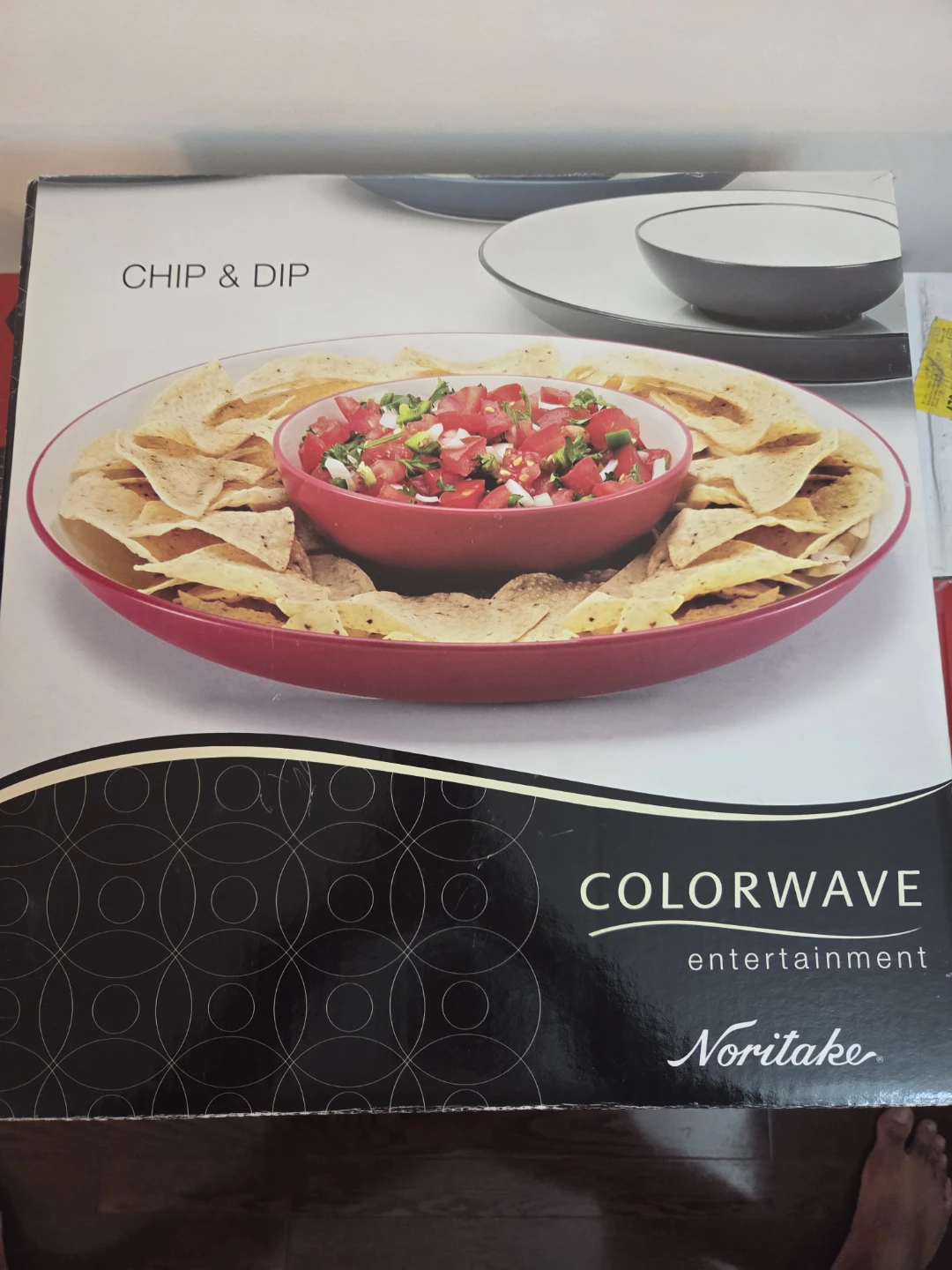 Noritake Colorwave Chip & Dip Platter - photo 2