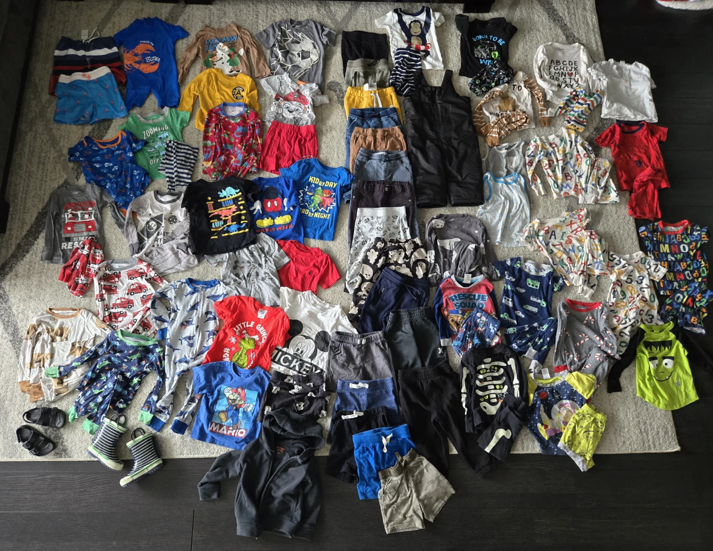 Toddler Boy 2T Clothing Lot HUGE