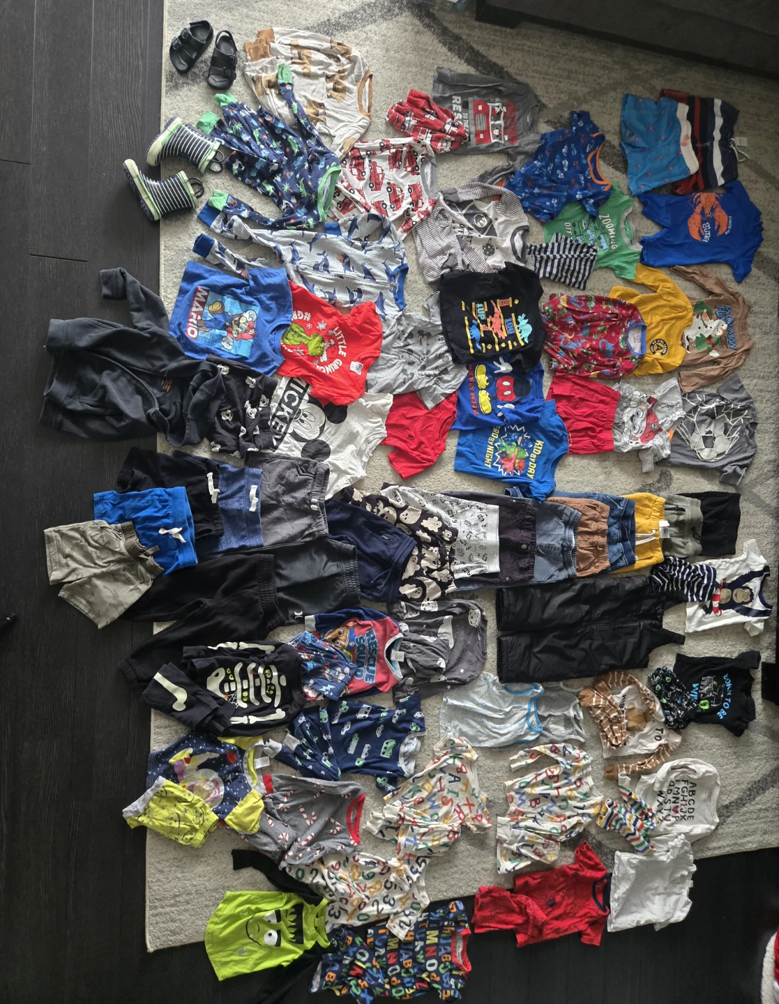 Toddler Boy 2T Clothing Lot HUGE - photo 2