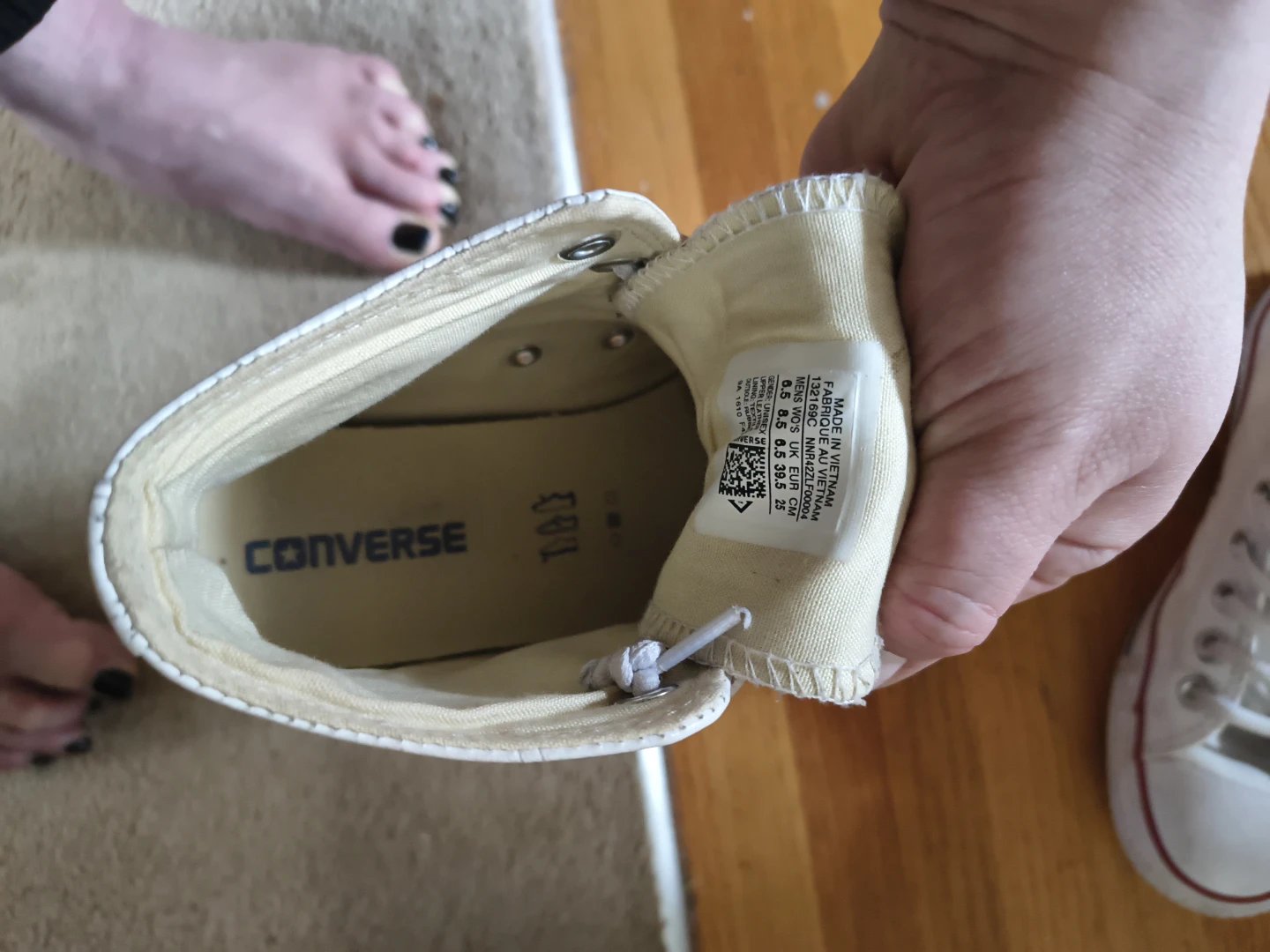 Converse All Star High Top Leather Sneakers - photo 3