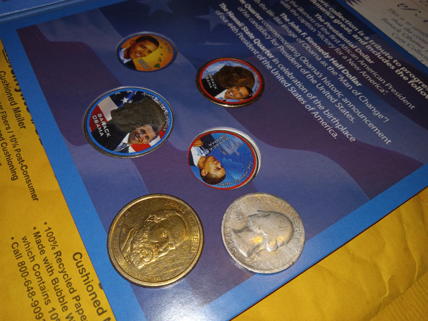 Barack Obama Presidential Coin Collection - photo 2