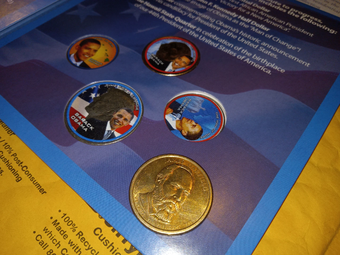 Barack Obama Presidential Coin Collection - photo 3