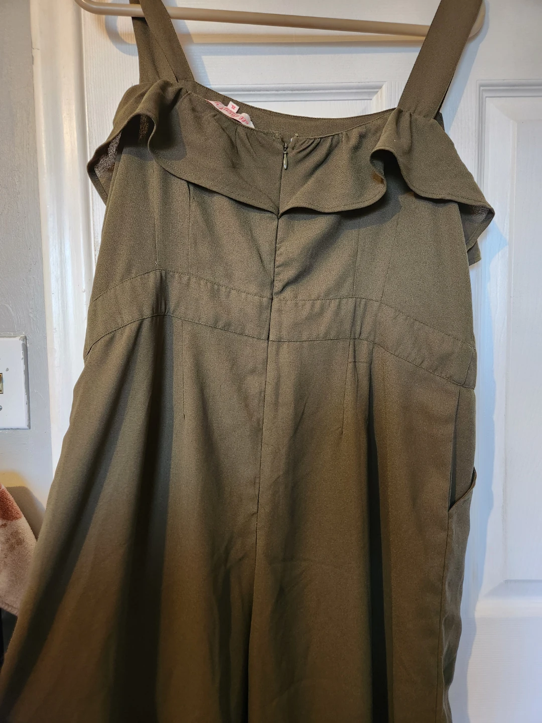 Kaki  green one piece jumper  xl - photo 2