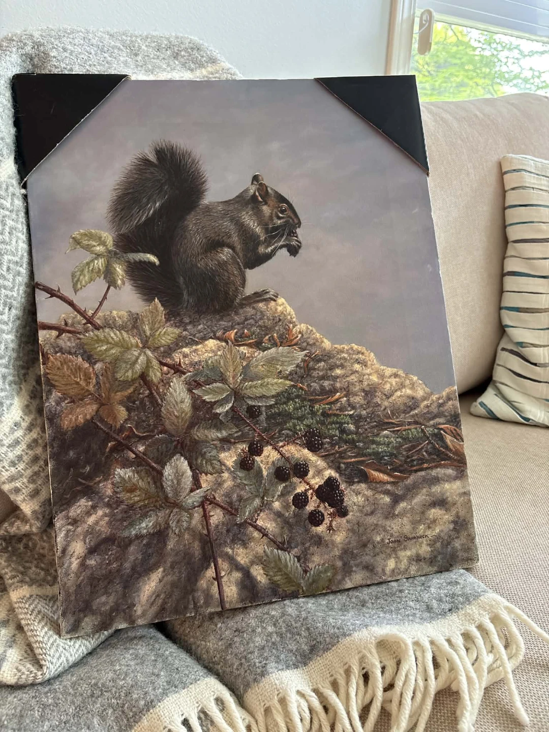 Painting by Joan Sharrock - Wildlife Artist