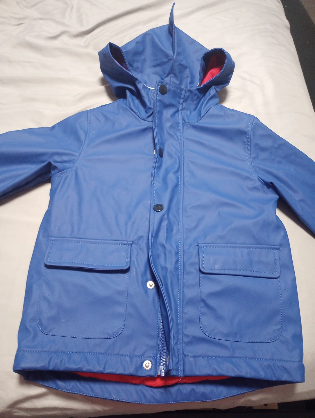 Joe Fresh Toddler Blue Shark Raincoat - Size 4 - photo 3
