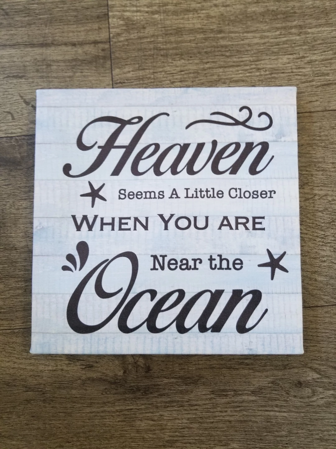 Canvas Wall Art: "Heaven Seems A Little Closer