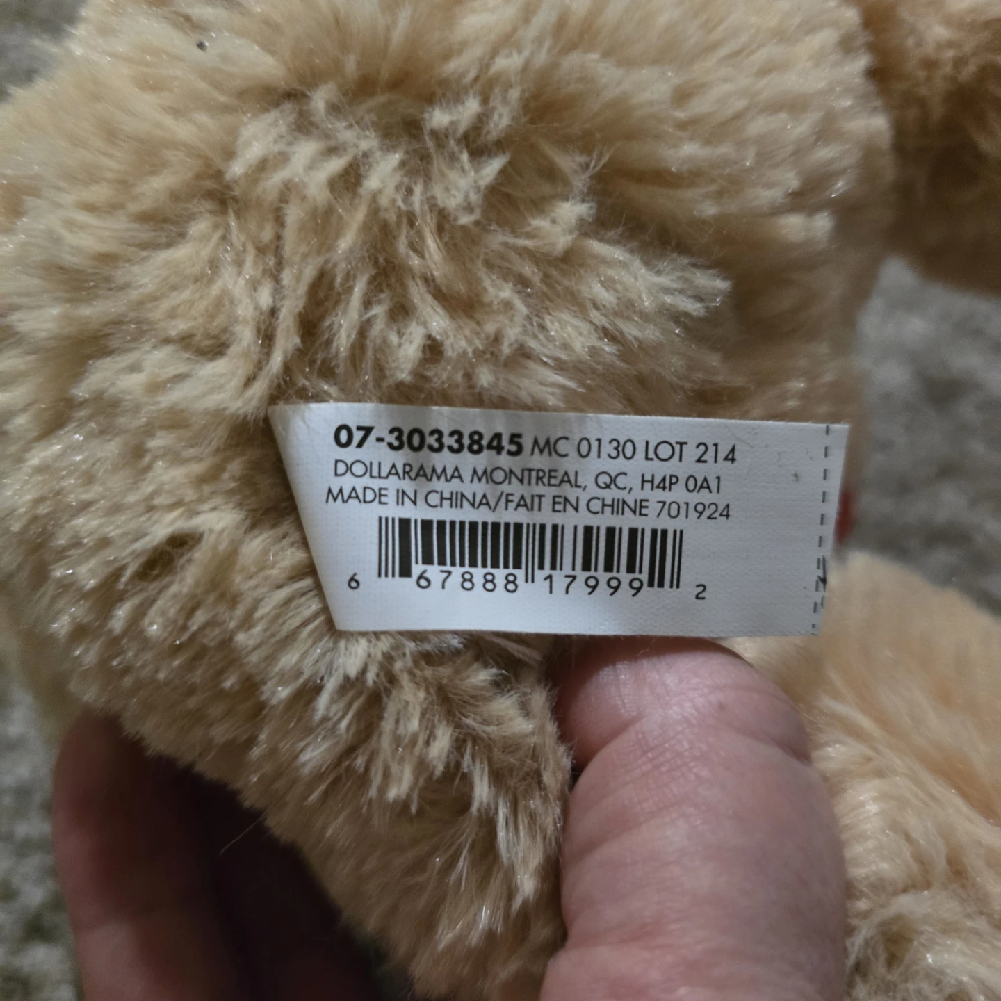 Plush Teddy Bear with Heart - photo 2
