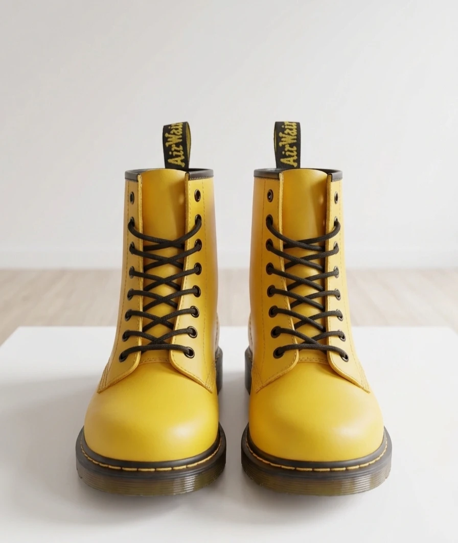 Dr. Martens Yellow 1460 Boots. Size 11 W/9M - photo 2
