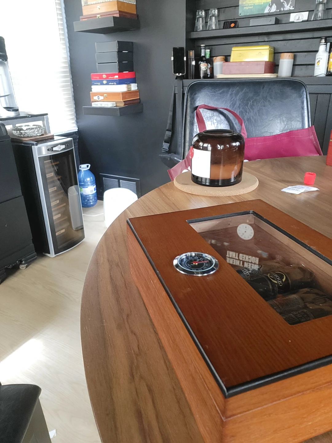 Wooden Humidor with Hygrometer - photo 2
