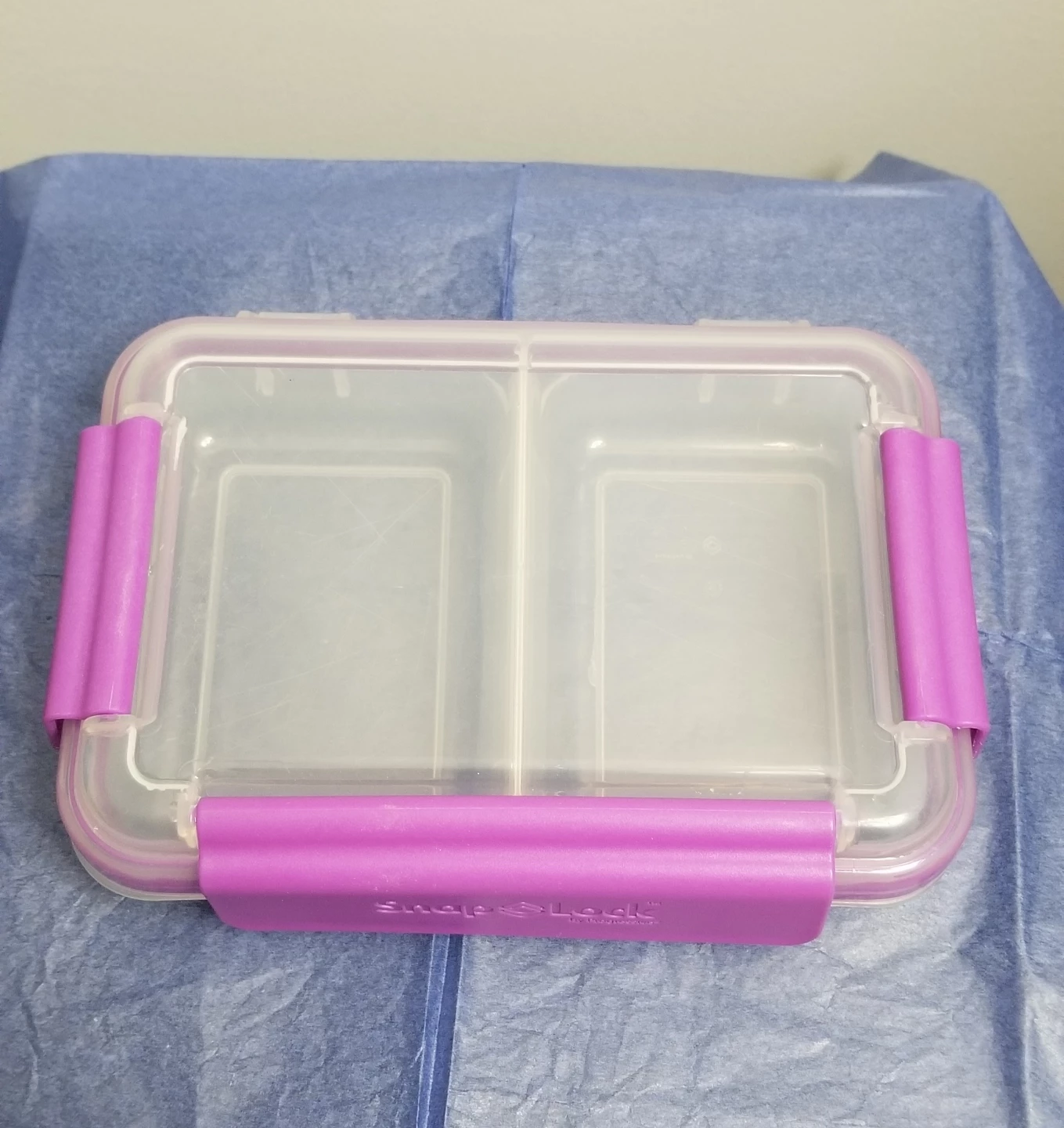 SNAP LOCK-2 Compartment Lunch Container