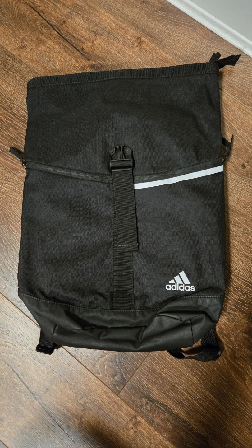 LIKE NEW Adidas Black Backpack