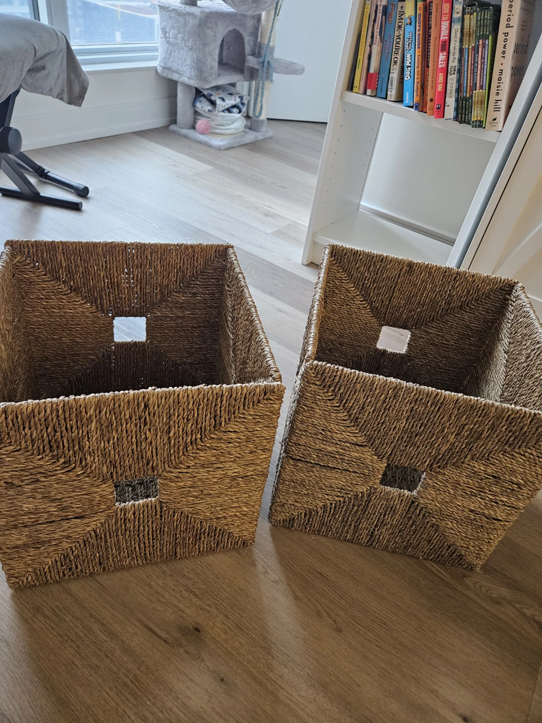 IKEA KNIPSA Seagrass Basket